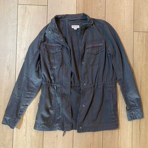 Merona Gray Utility Jacket  | size Medium